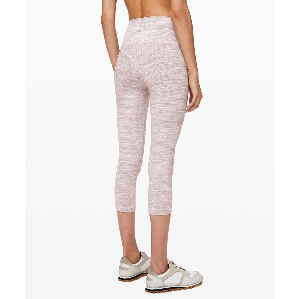 Lululemon Wunder Under Legging Size 6 Pink Purple‎ Excellent